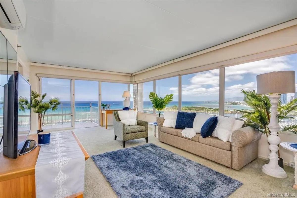 Ilikai #1743 Panoramic Views On Waikiki Beach Aparthotel Honolulu Esterno foto